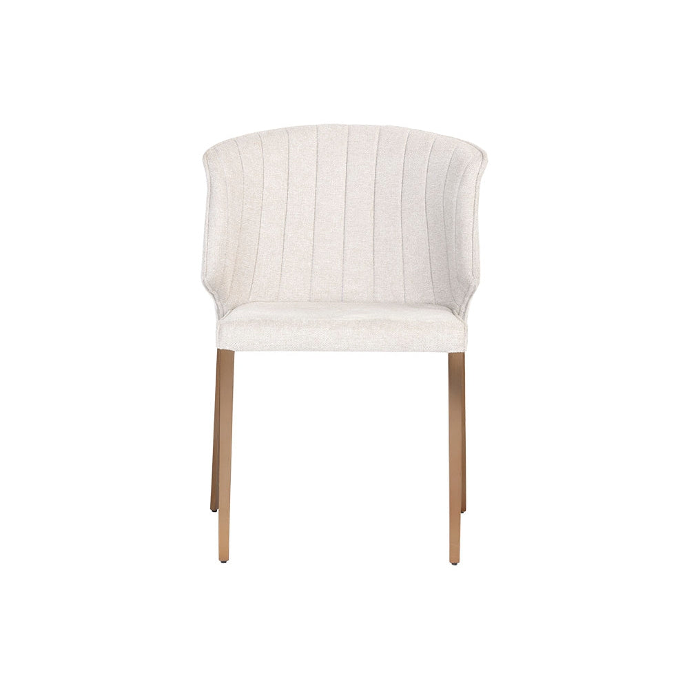 Zayden Dining Chair - Belfast Oatmeal-Sunpan-SUNPAN-106477-Dining Chairs-2-France and Son