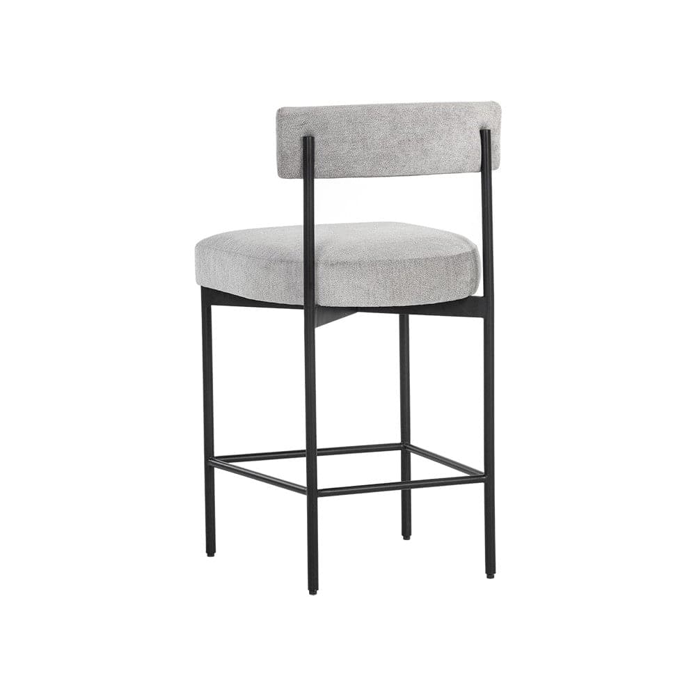 Seneca Counter Stool-Sunpan-SUNPAN-106061-Stools & OttomansAntique Brass - Arena Cement-9-France and Son