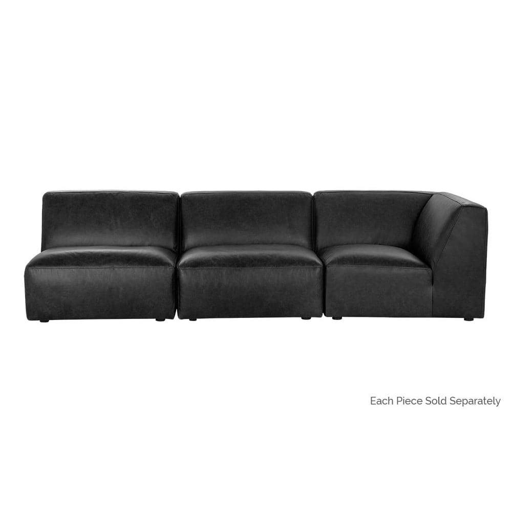 Watson Modular Sectional-Sunpan-SUNPAN-106174-Sectionalsmarseille black-armless chair-10-France and Son