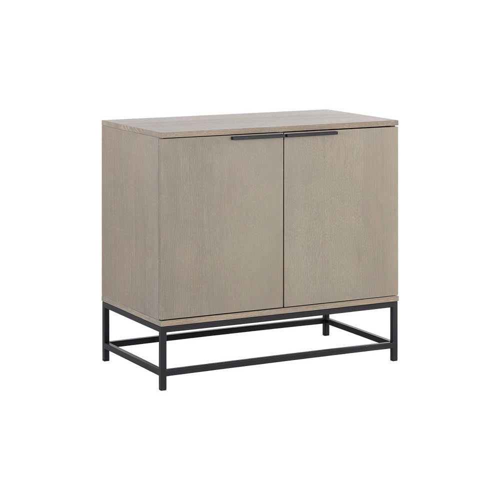 Rebel Sideboard-Sunpan-SUNPAN-106614-Sideboards & CredenzasSmall-Black - Taupe-5-France and Son