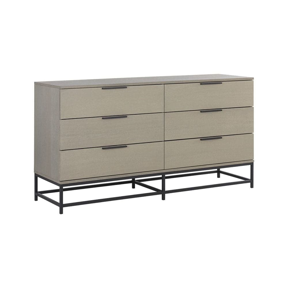 Rebel Dresser-Sunpan-SUNPAN-106615-DressersTaupe-Black-7-France and Son