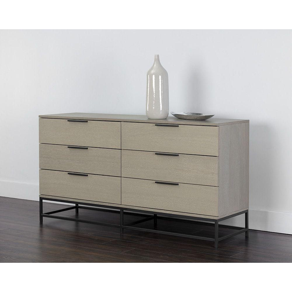 Rebel Dresser-Sunpan-SUNPAN-104609-DressersCharcoal Grey-Gold-3-France and Son