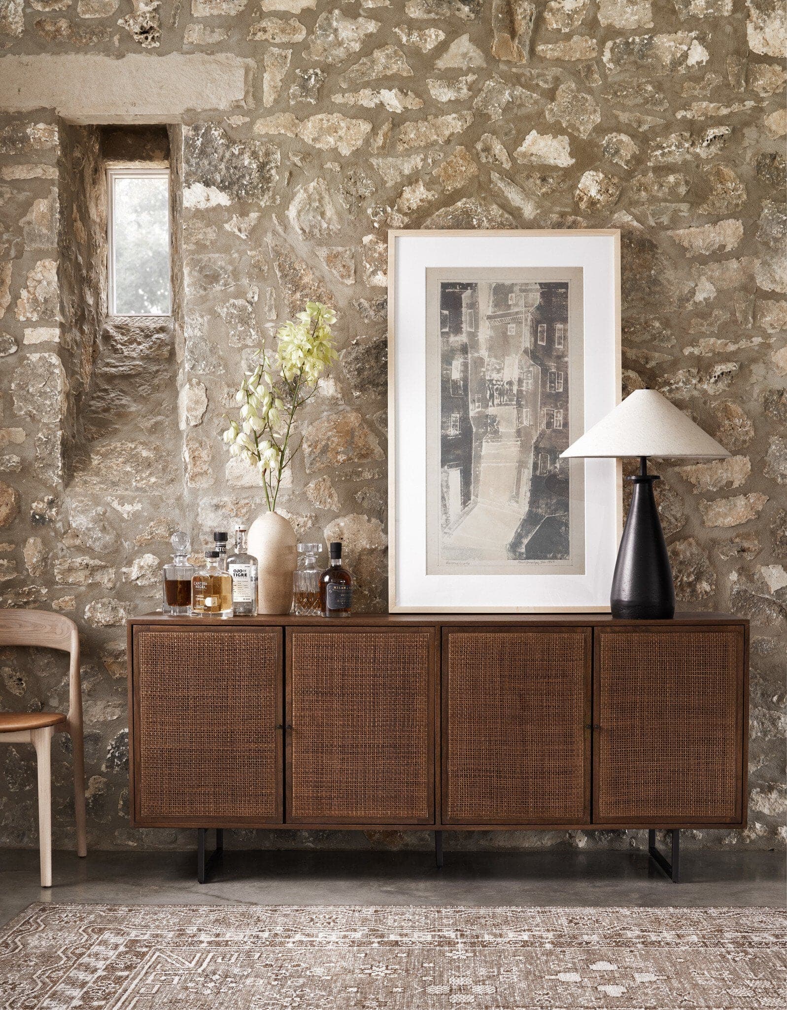 Carmel Sideboard - Brown Wash