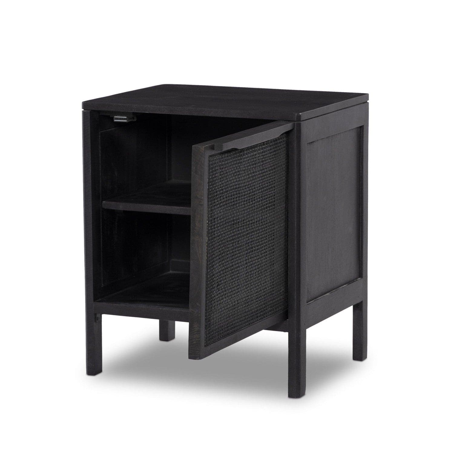 Sydney Right Nightstand - Black Wash