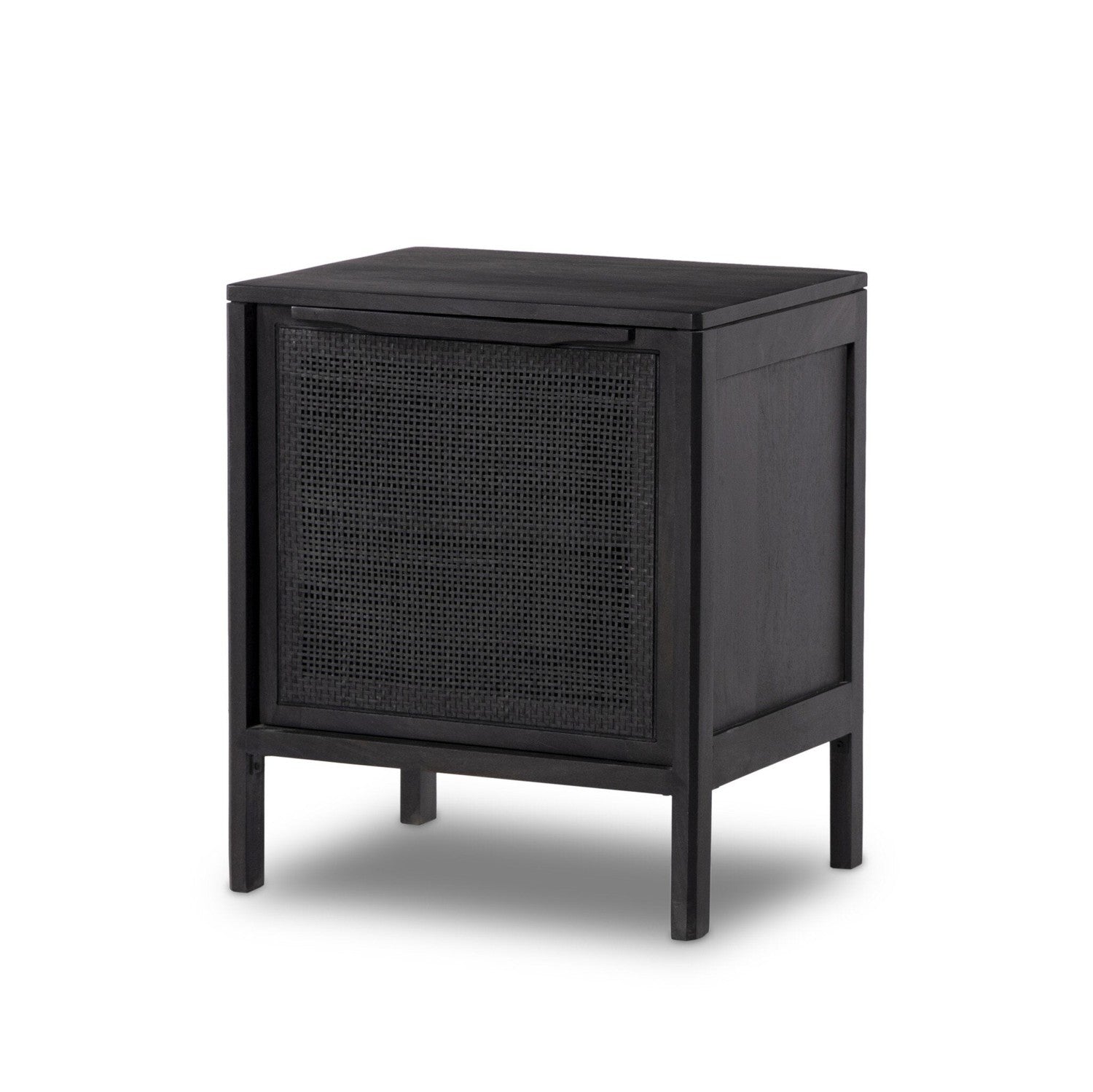 Sydney Left Nightstand - Black Wash