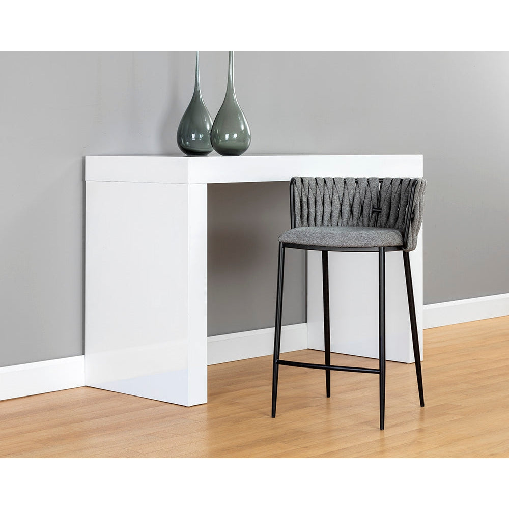 Sarai Counter Stool-Sunpan-SUNPAN-106189-Bar StoolsBelfast Heather Grey-4-France and Son