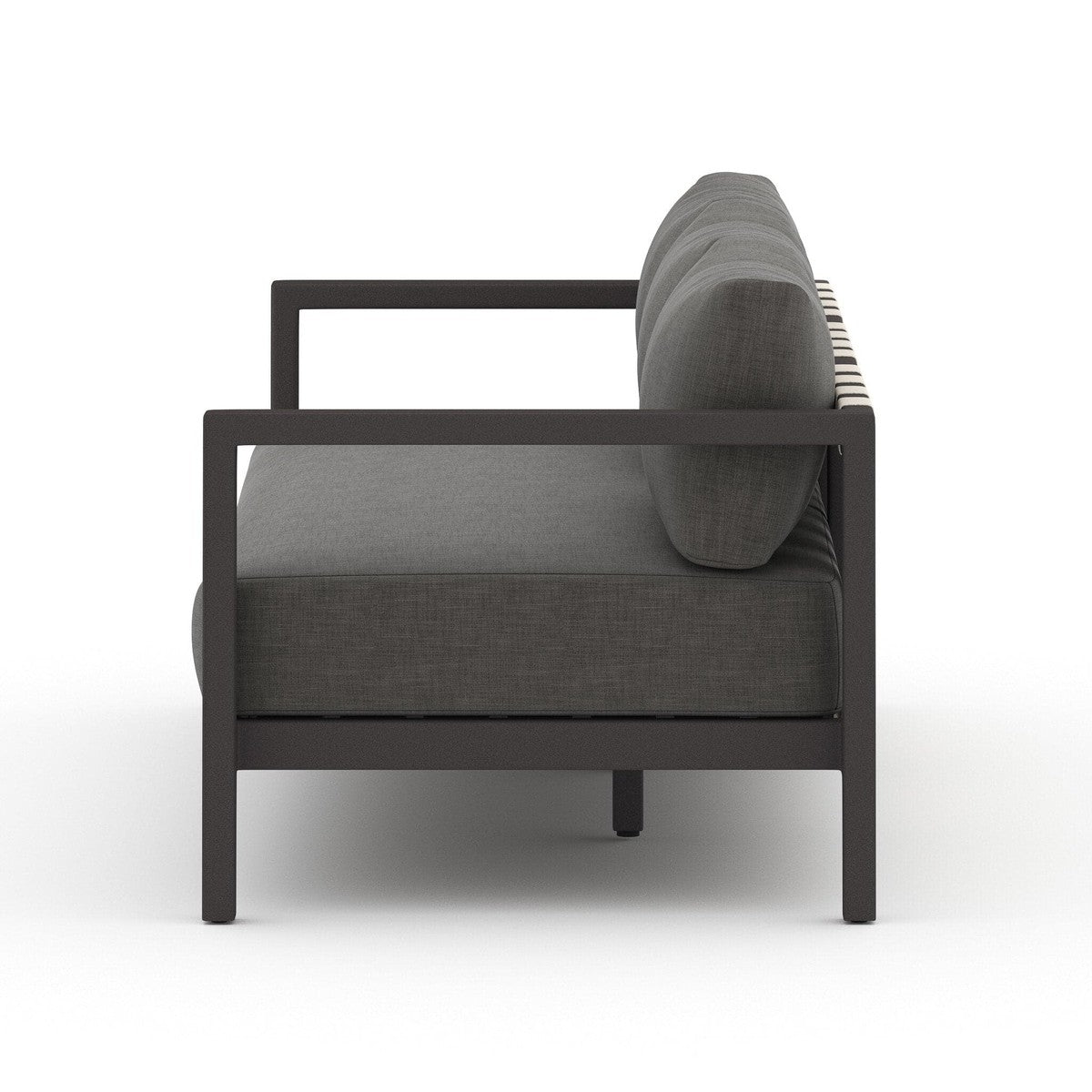 Sonoma Outdoor Sofa, Bronze - Venao Charcoal