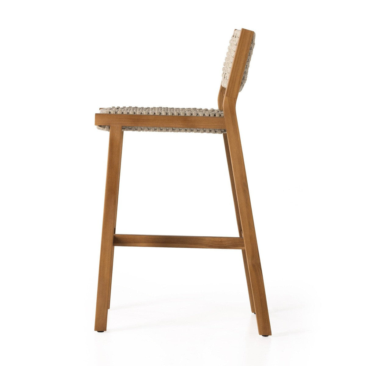 Delano Outdoor Bar Stool - Ivory Rope