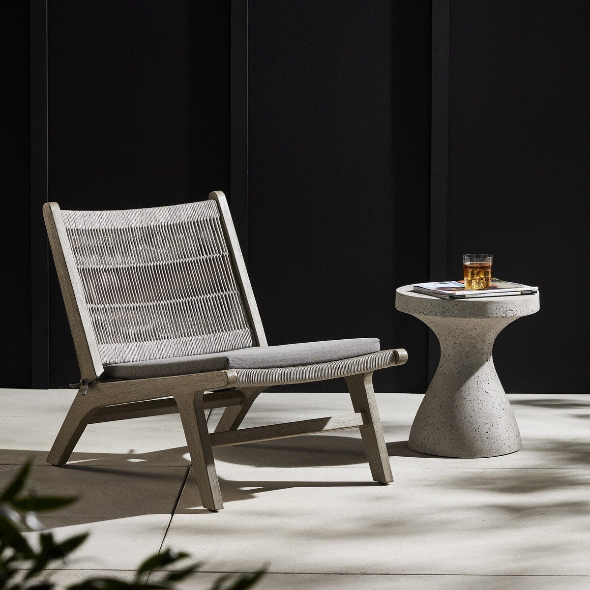 Julian Outdoor Chair - Venao Charcoal