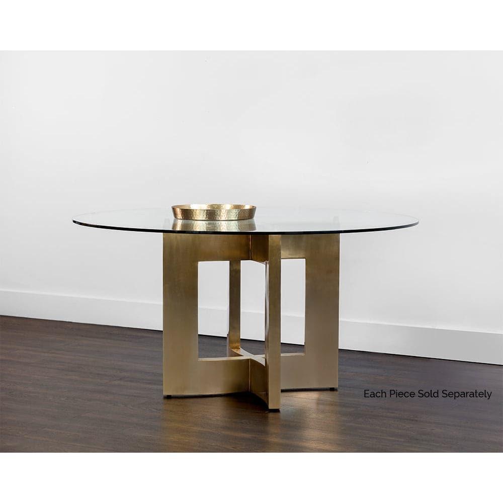 Lianne Dining Table Base-Sunpan-SUNPAN-107077-Dining Tables-2-France and Son