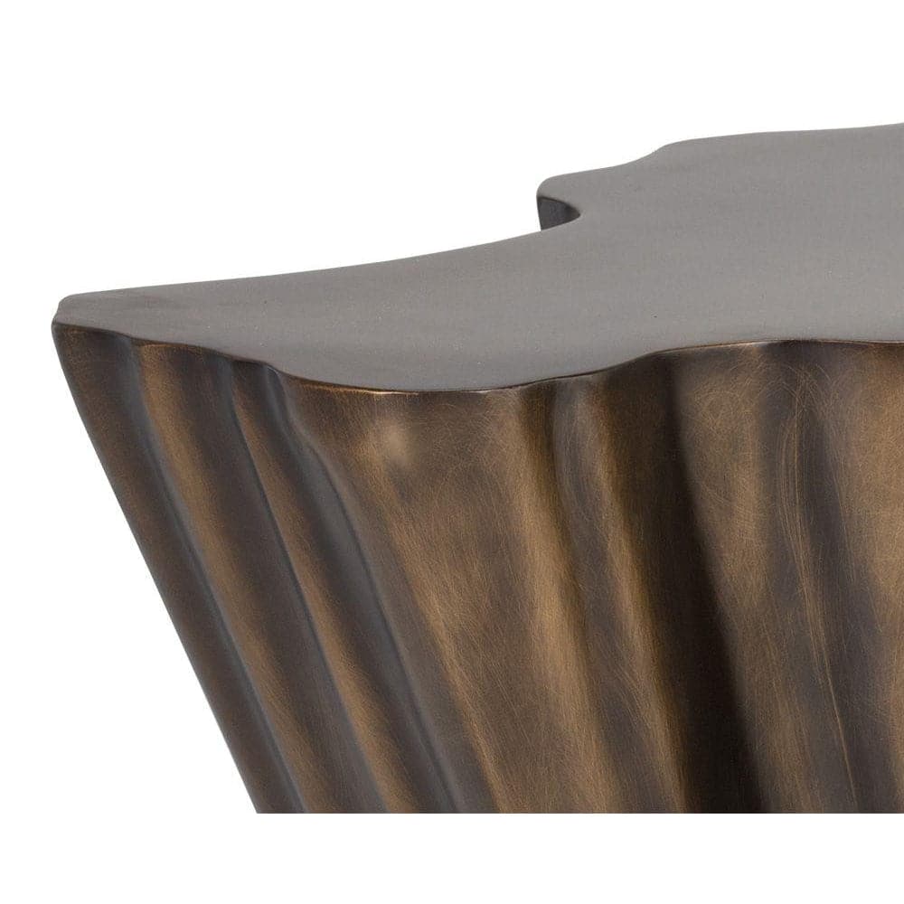 Lynx Coffee Table-Sunpan-SUNPAN-107148-Coffee TablesAntique Copper-7-France and Son