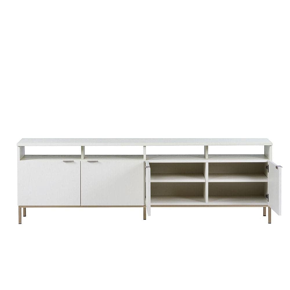 Ambrose Modular Media Console And Cabinet-Sunpan-SUNPAN-107172-Media Storage / TV Stands-3-France and Son