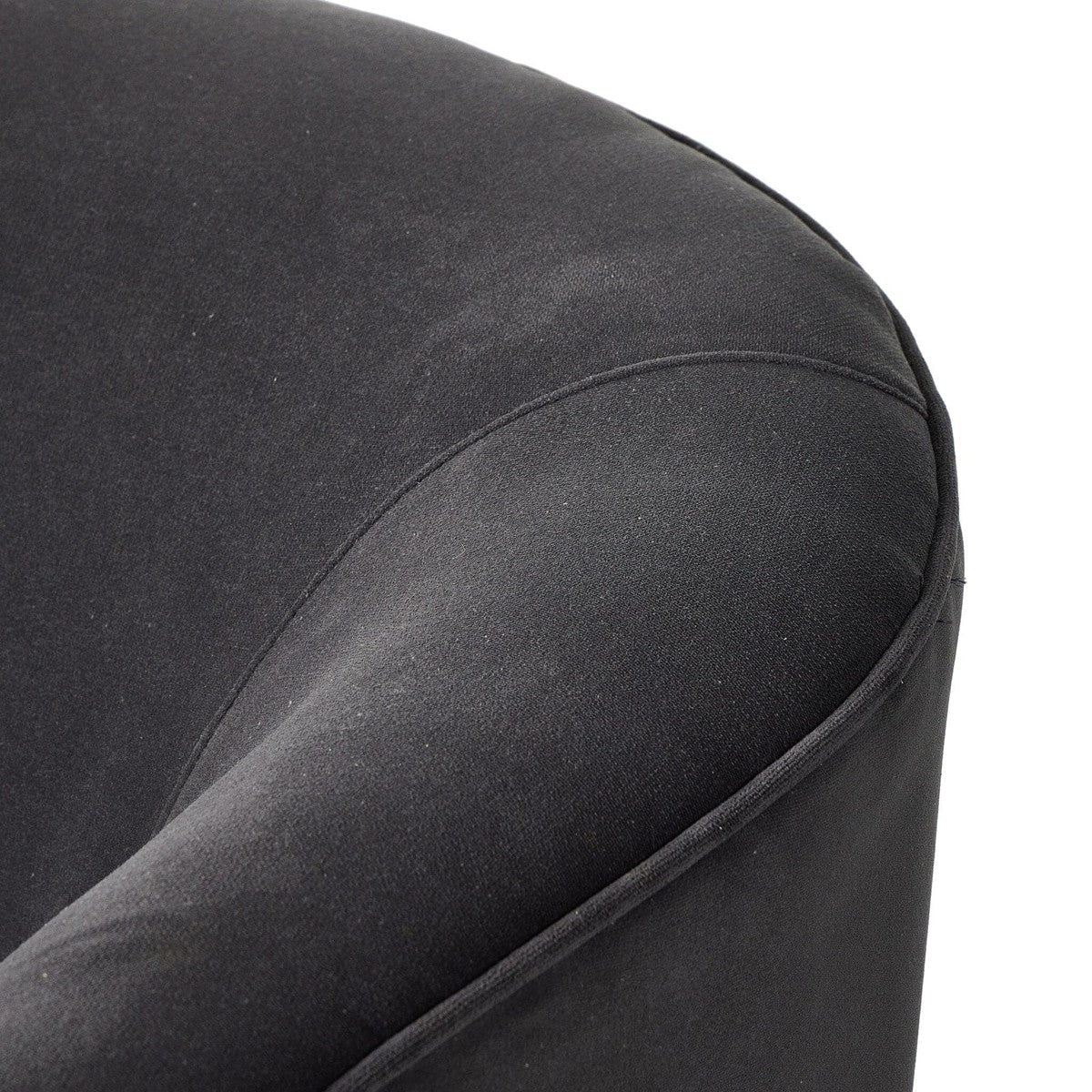 Mila Swivel Chair - Henry Charcoal