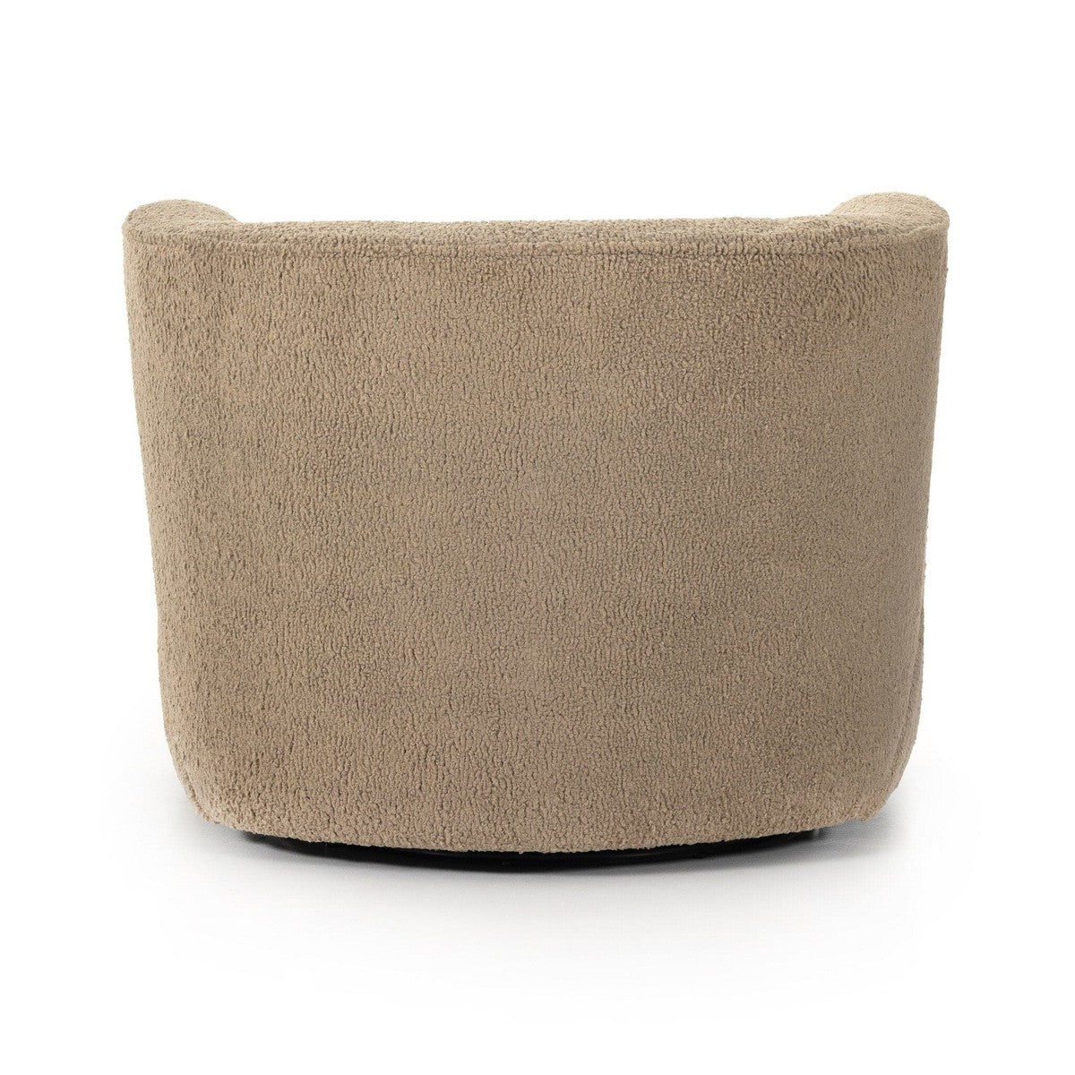 Mila Swivel Chair - Sheepskin Camel