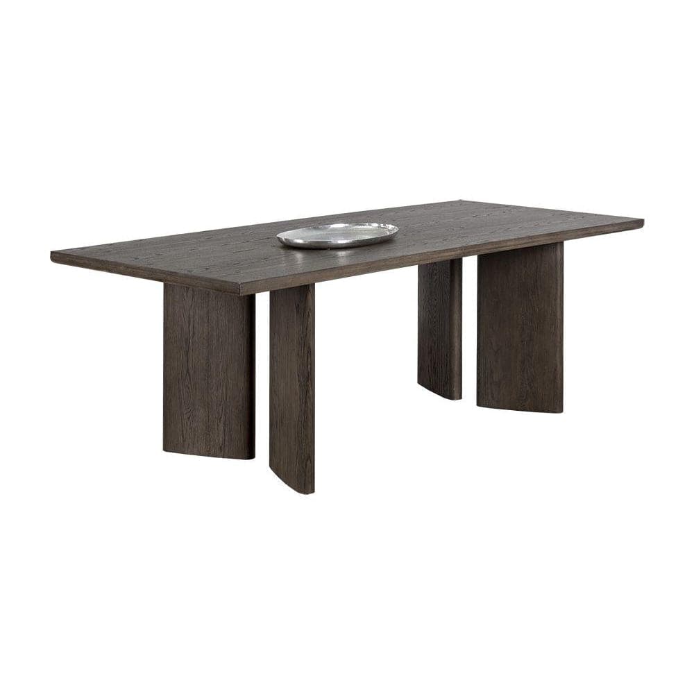 Giulietta Dining Table-Sunpan-SUNPAN-107268-Dining TablesRectangle-Dark Brown-6-France and Son