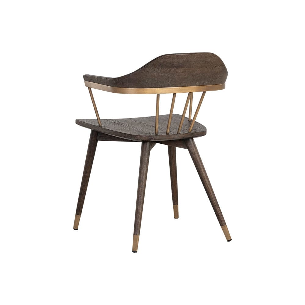 Demi Dining Chair-Sunpan-SUNPAN-107287-Dining ChairsDark Brown-7-France and Son