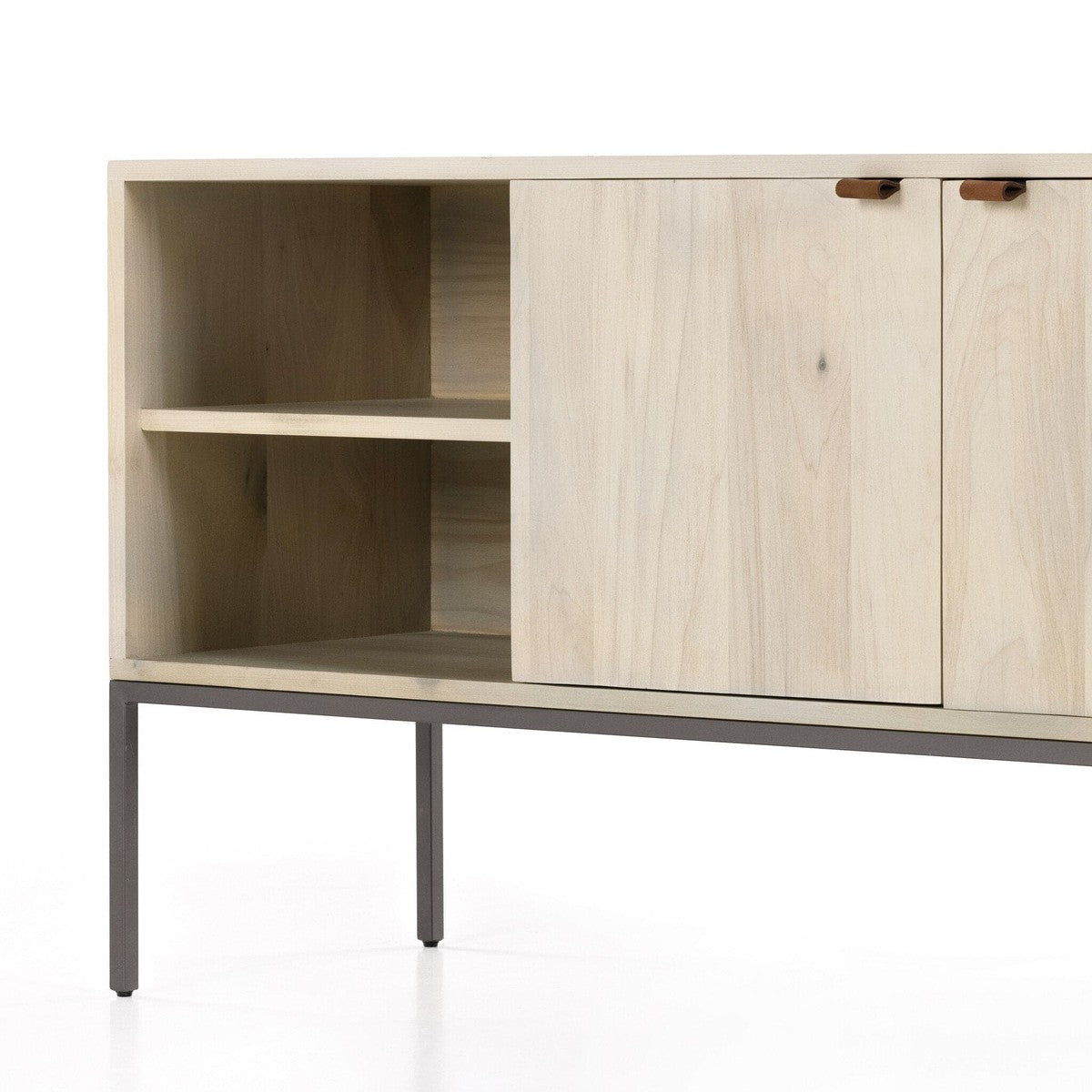 Trey Media Console - Dove Poplar