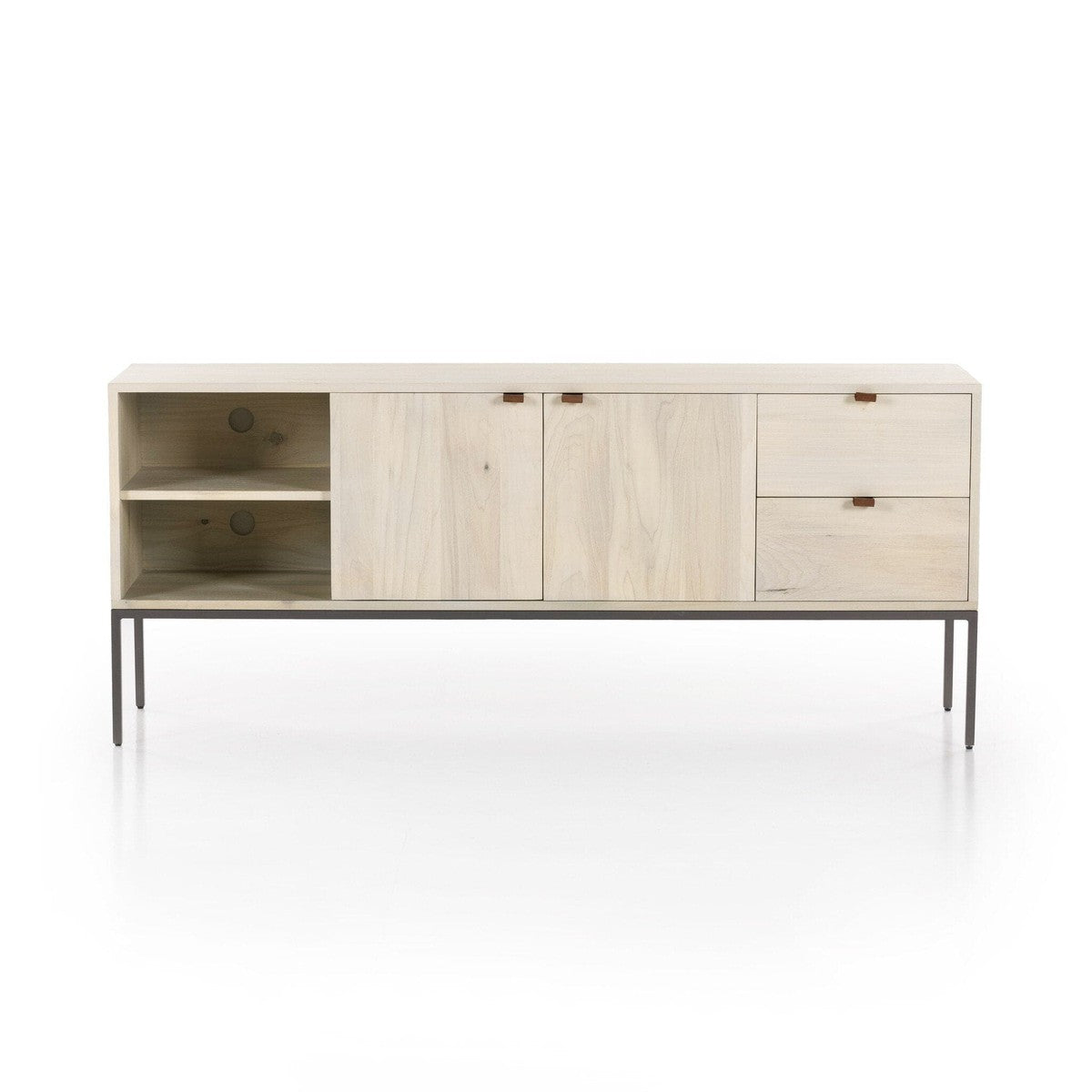 Trey Media Console - Dove Poplar