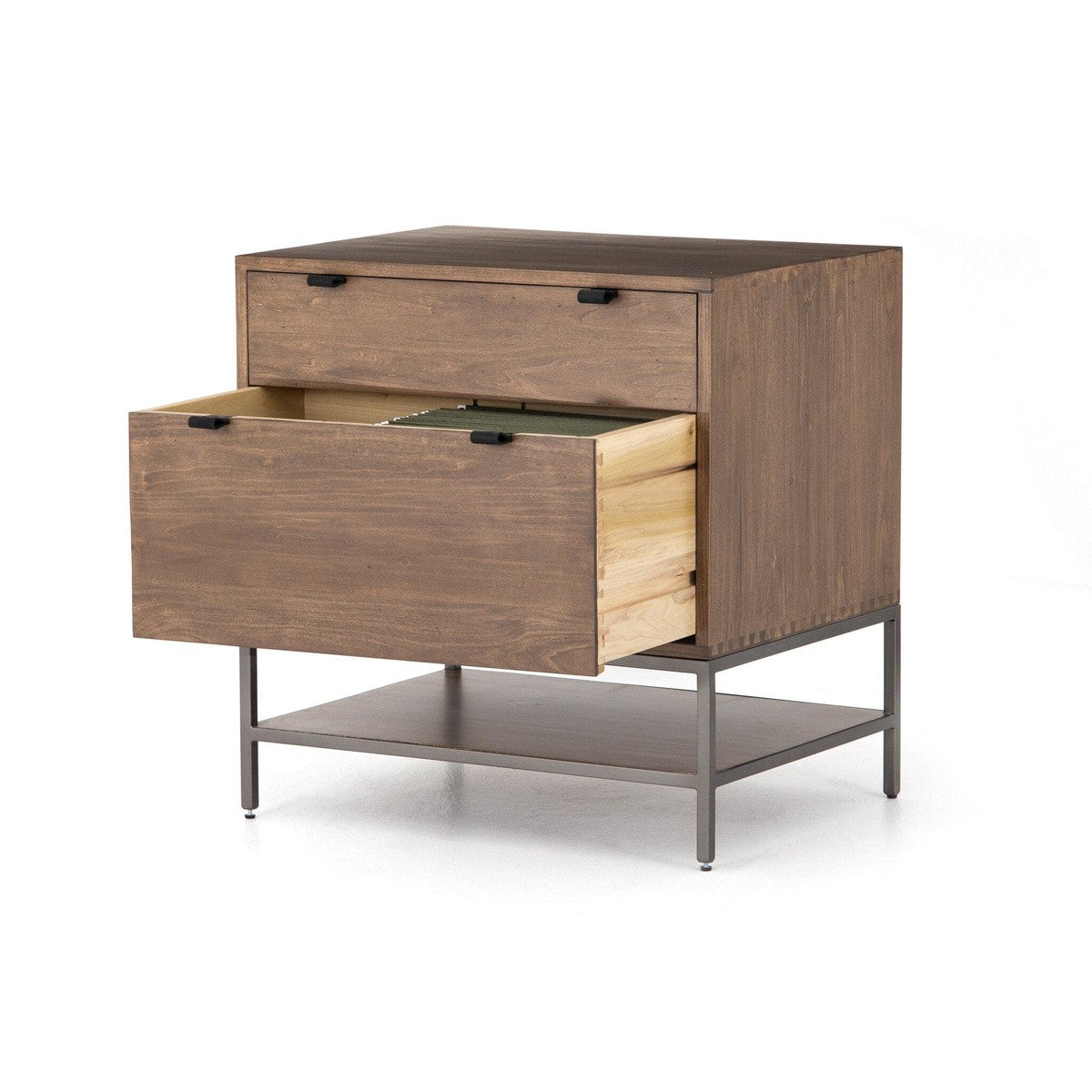 Trey Modular Filing Cabinet - Auburn Poplar