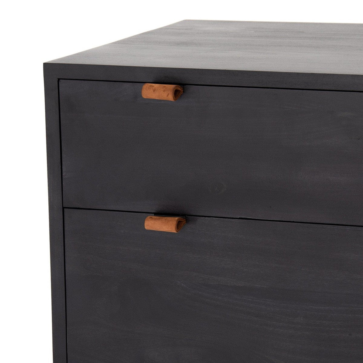 Trey Modular Filing Cabinet - Black Wash Poplar