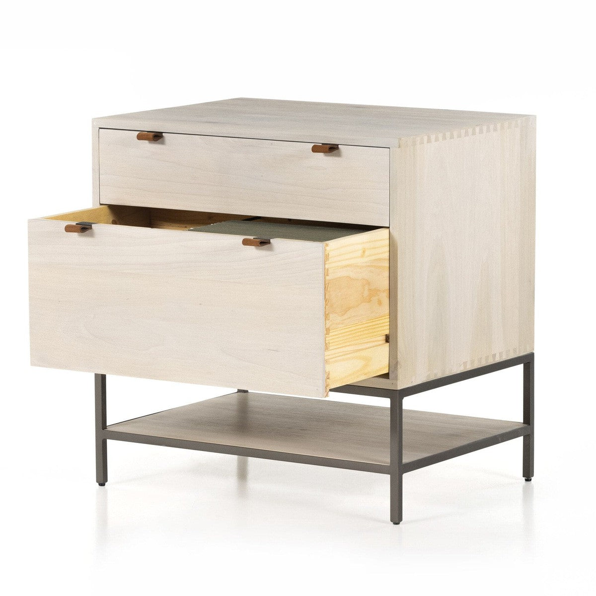 Trey Modular Filing Cabinet - Dove Poplar