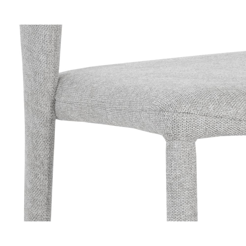 Romina Dining Chair - Belfast Heather Grey-Sunpan-SUNPAN-107437-Dining Chairs-3-France and Son