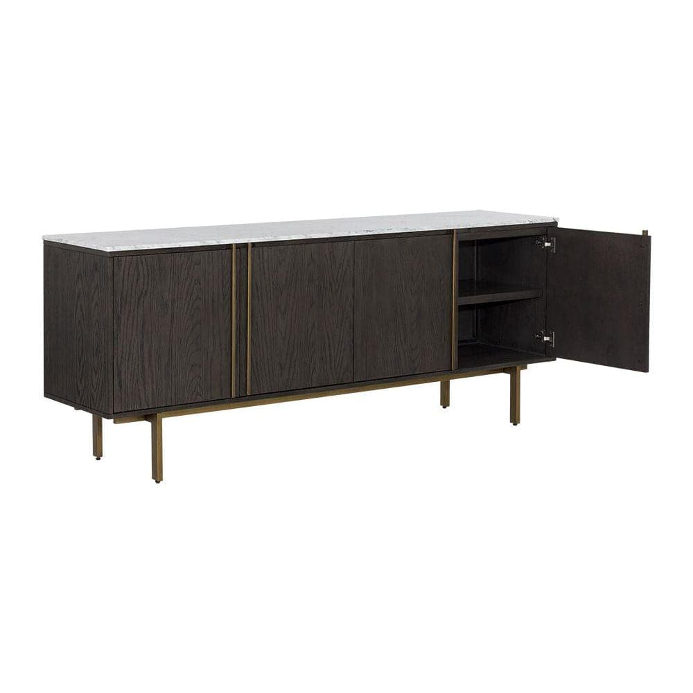 Briar Sideboard-Sunpan-SUNPAN-107441-Sideboards & CredenzasDark Brown-4-France and Son