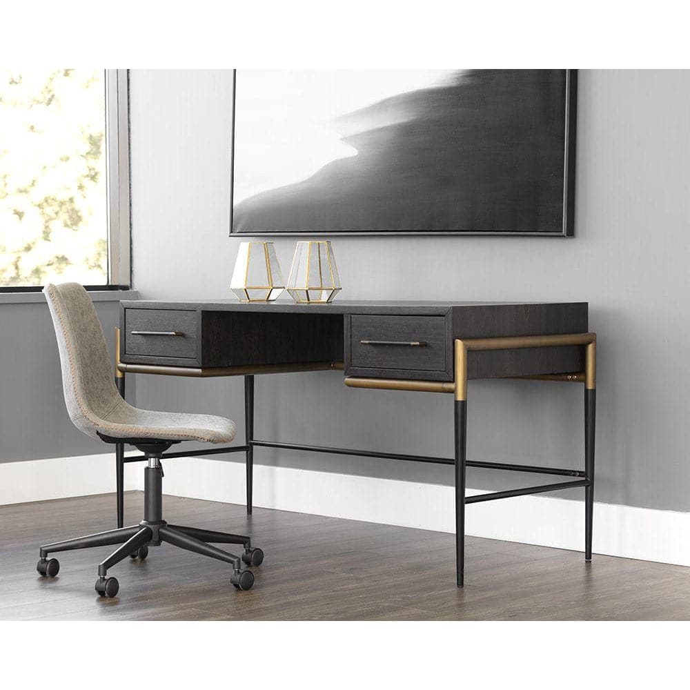 Weldrick Desk-Sunpan-SUNPAN-107459-Desks-2-France and Son