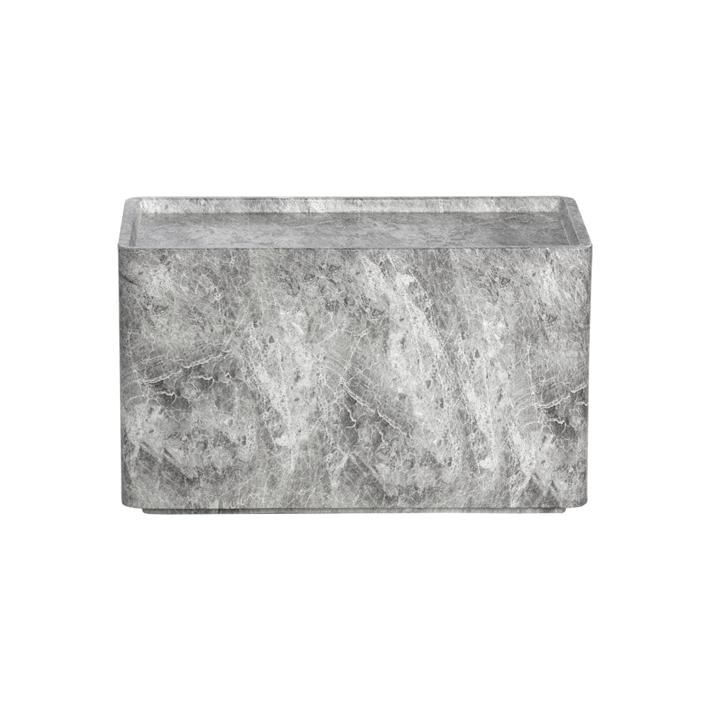 Liza Side Table - Marble Look - Grey-Sunpan-SUNPAN-107471-Side Tables-4-France and Son