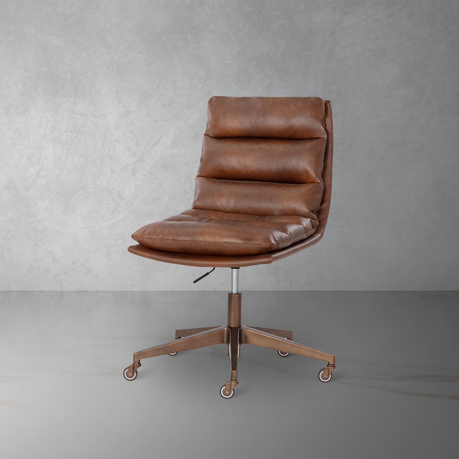 Stinson Office Chair-Sunpan-SUNPAN-107507-Task ChairsBravo Cognac-1-France and Son