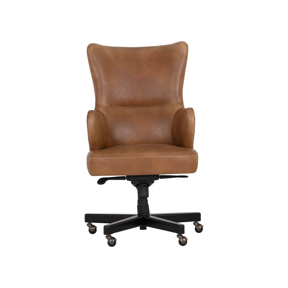 Hubert Office Chair - Tobacco Tan-Sunpan-SUNPAN-107526-Task Chairs-1-France and Son