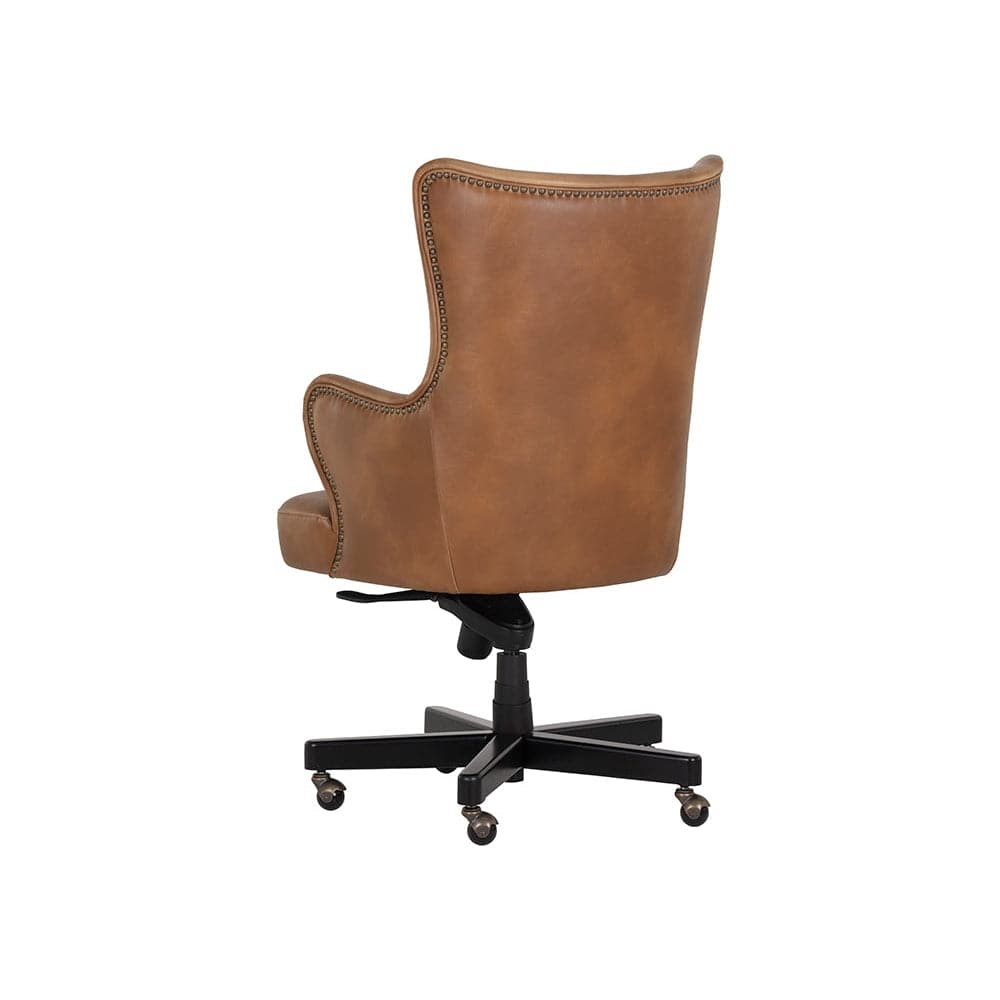 Hubert Office Chair - Tobacco Tan-Sunpan-SUNPAN-107526-Task Chairs-5-France and Son