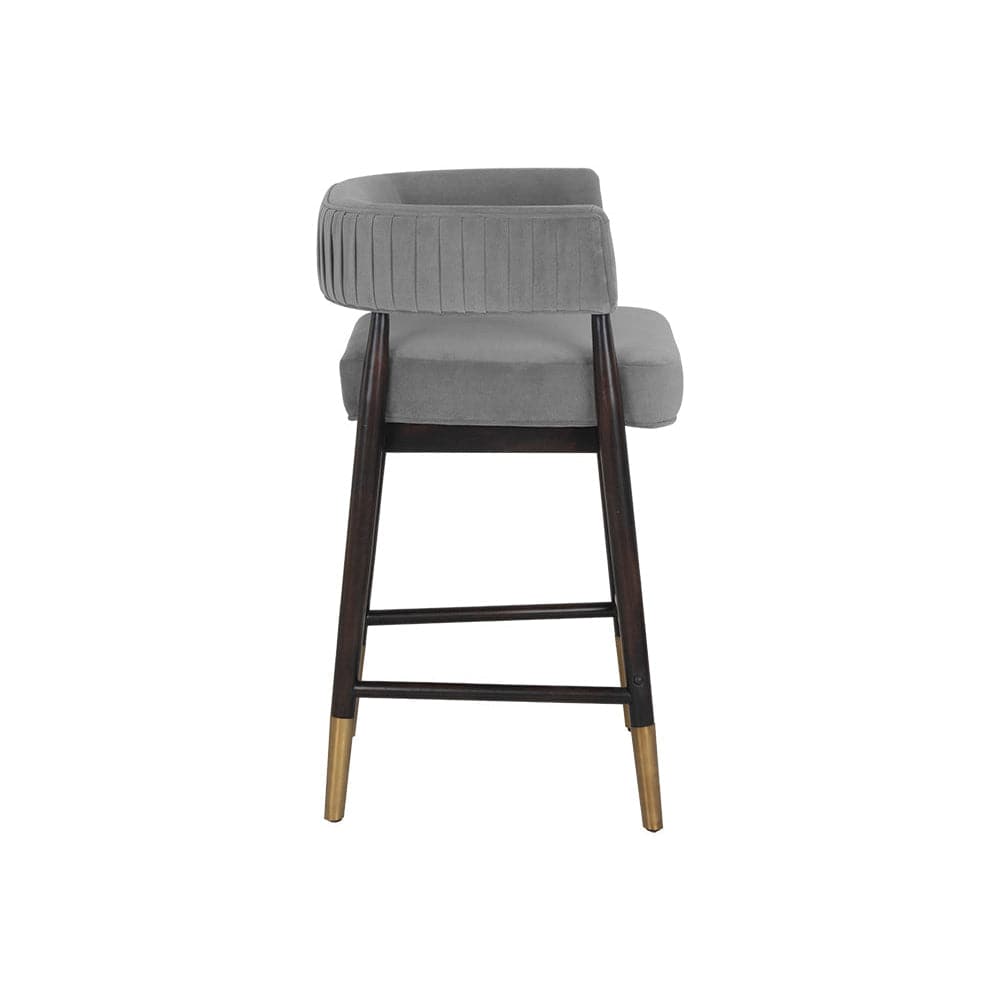 Callem Counter Stool - Antonio Charcoal-Sunpan-SUNPAN-107537-Stools & Ottomans-3-France and Son