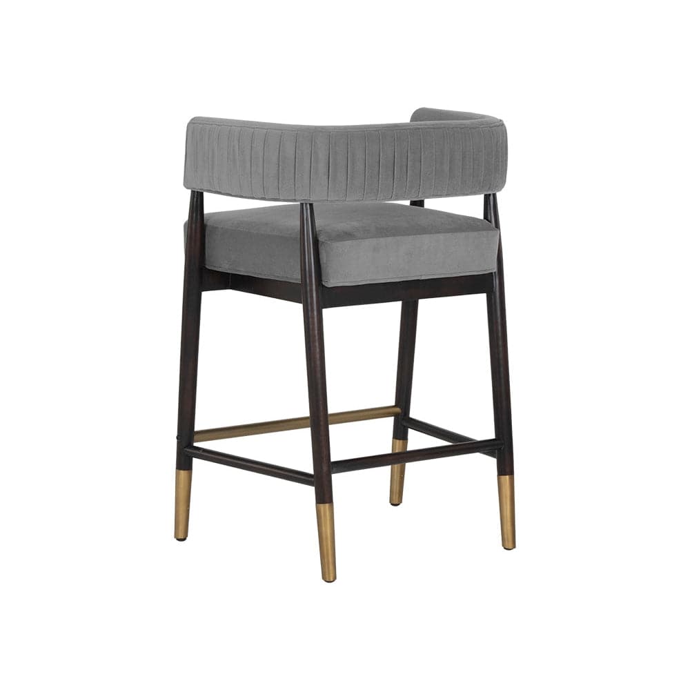 Callem Counter Stool - Antonio Charcoal-Sunpan-SUNPAN-107537-Stools & Ottomans-4-France and Son