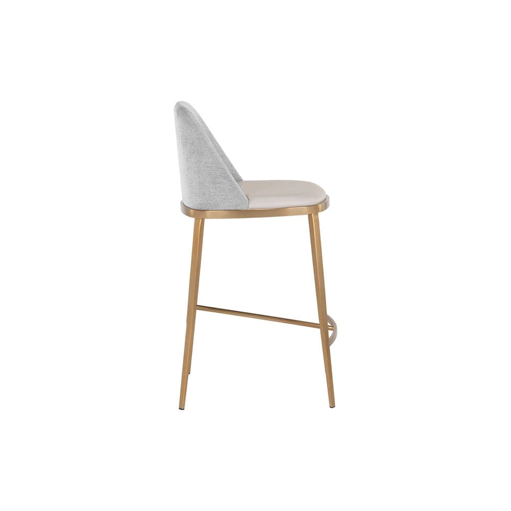 Dover Counter Stool-Sunpan-SUNPAN-107575-Bar StoolsBravo Portabella / Sparrow Grey-6-France and Son