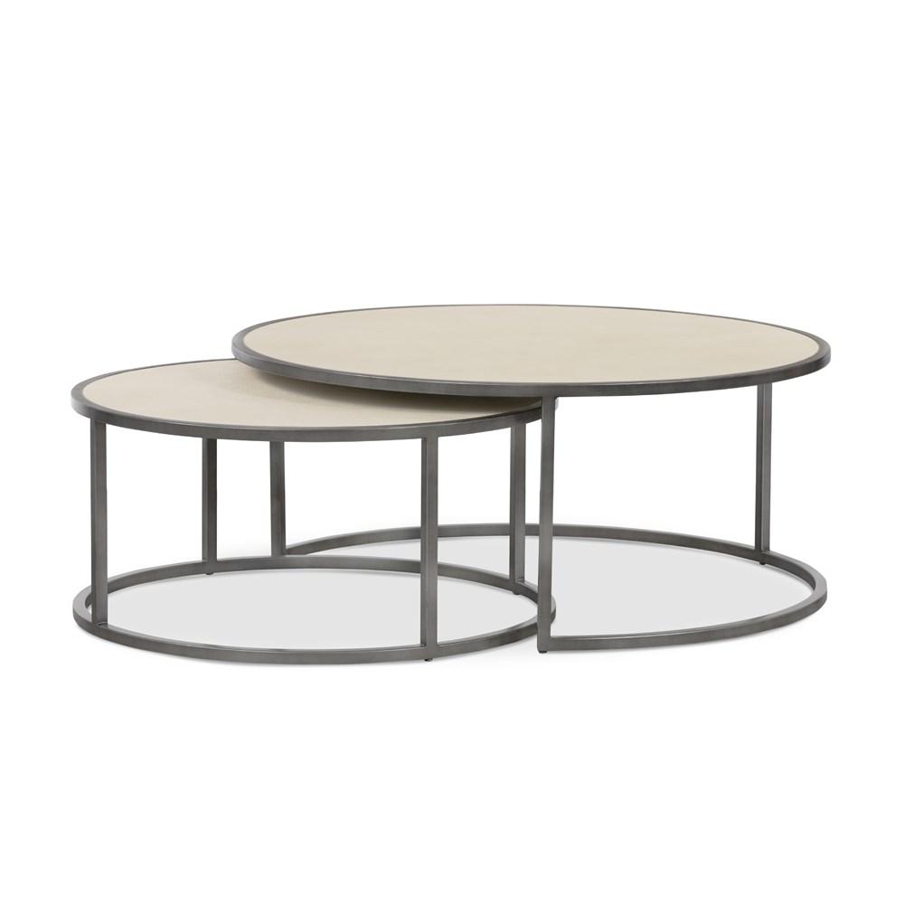 Cabo Nesting Coffee Table-FNS-HANDS-107644-003-Coffee TablesIvory-1-France and Son