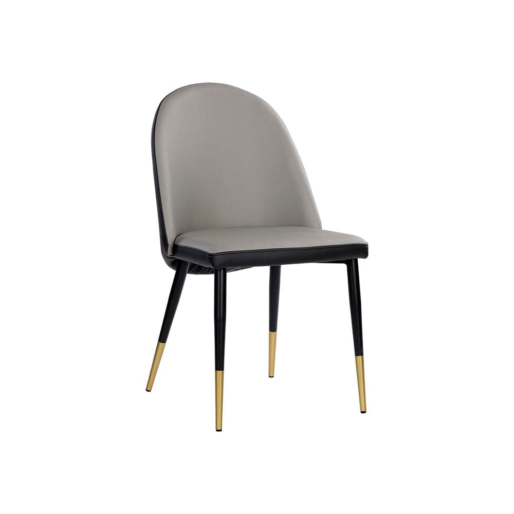 Kline Dining Chair - Dillon Stratus / Dillon Black-Sunpan-SUNPAN-107646-Dining Chairs-1-France and Son