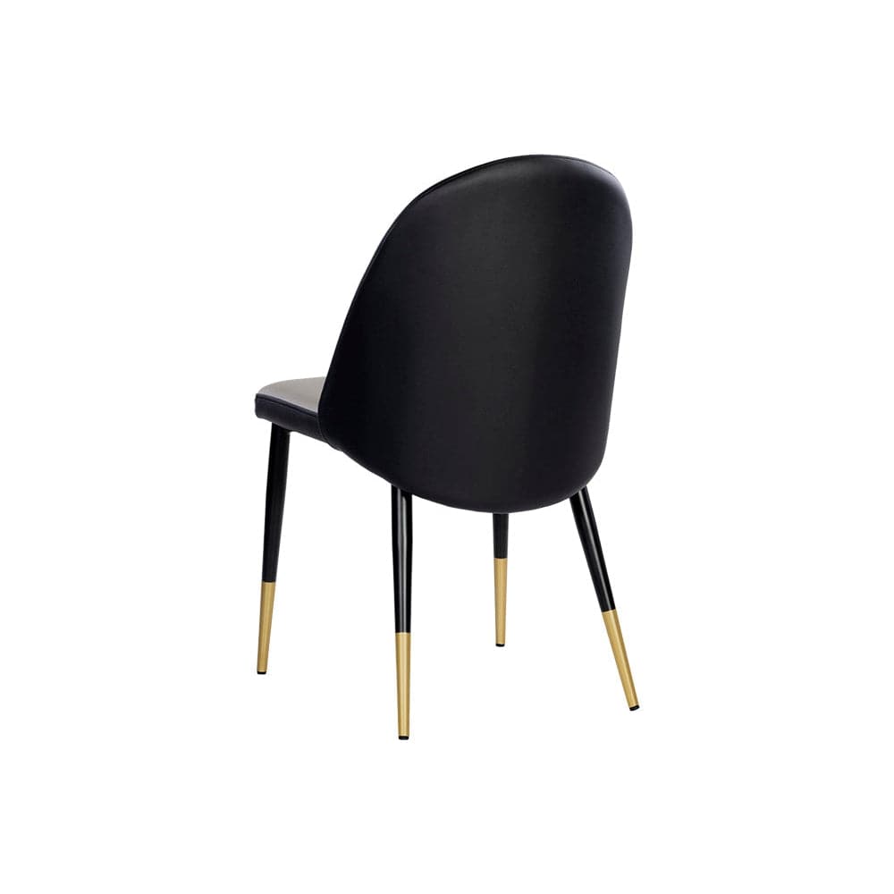 Kline Dining Chair - Dillon Stratus / Dillon Black-Sunpan-SUNPAN-107646-Dining Chairs-2-France and Son