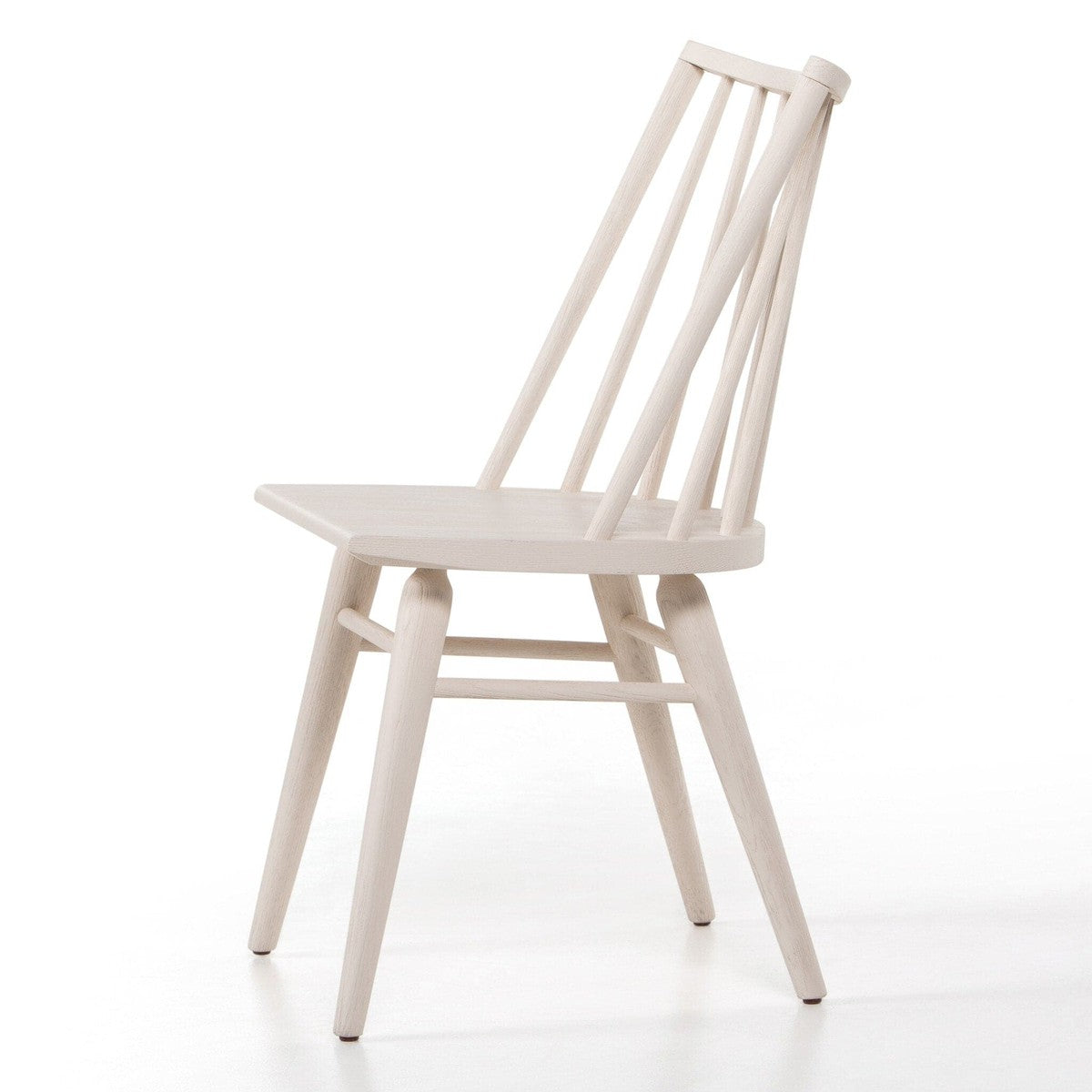 Lewis Windsor Chair - Off White Oak Solid