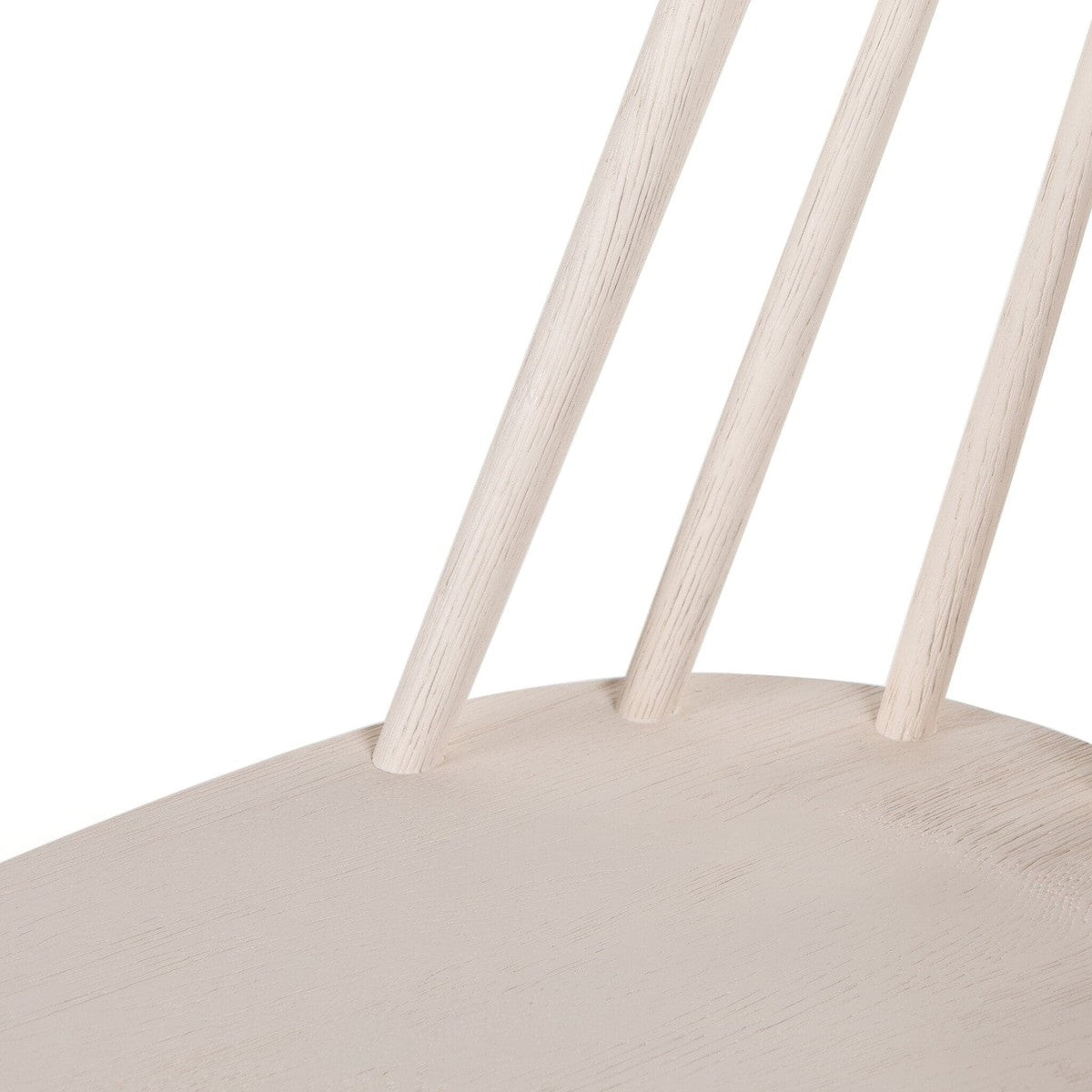 Lewis Windsor Chair - Off White Oak Solid