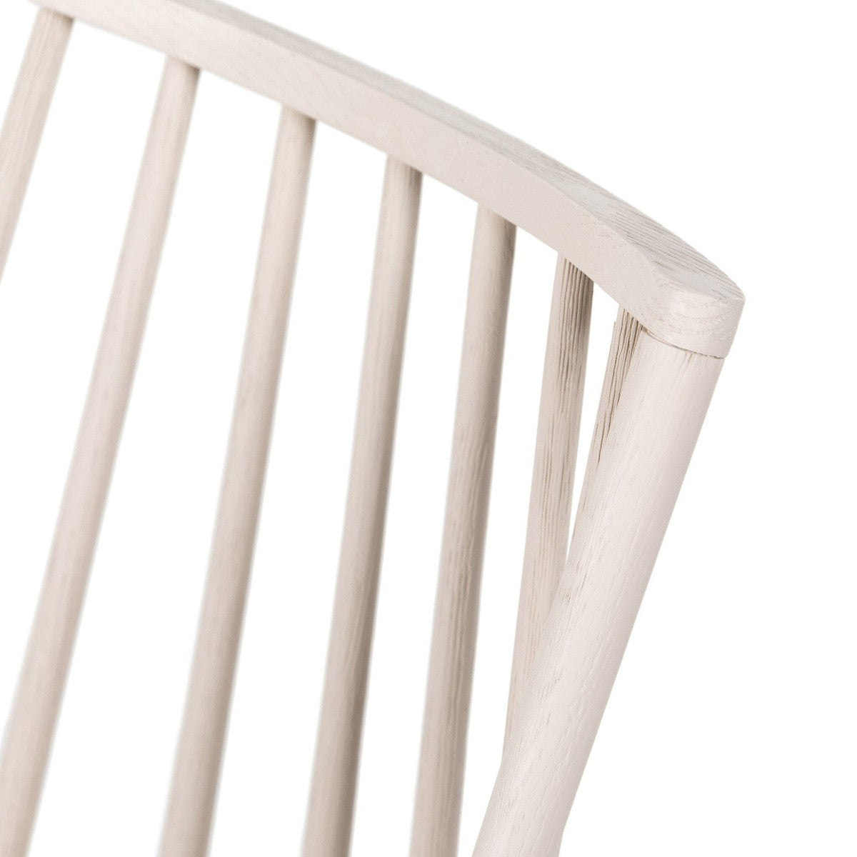 Lewis Windsor Chair - Off White Oak Solid