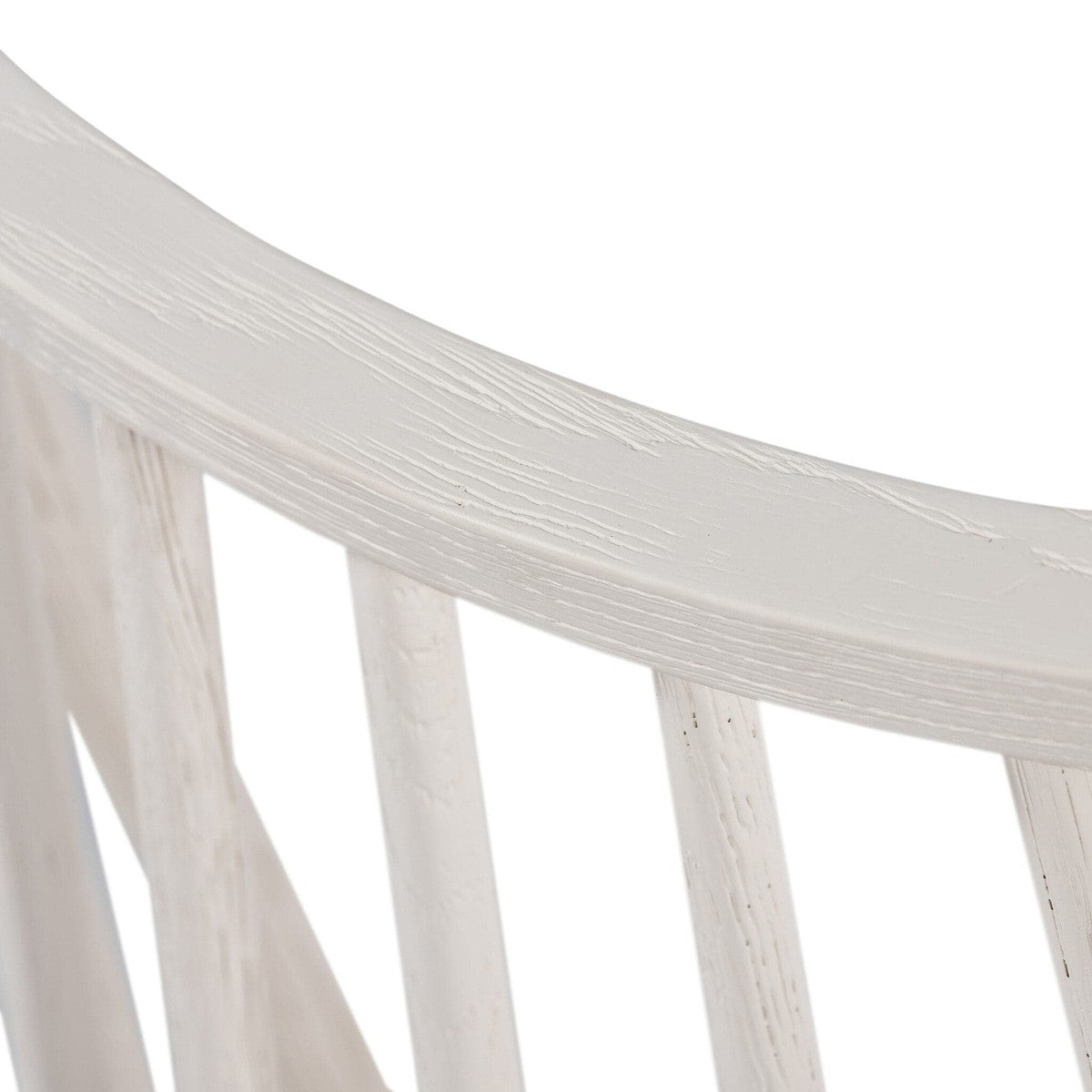 Lewis Windsor Chair - Off White Oak Solid