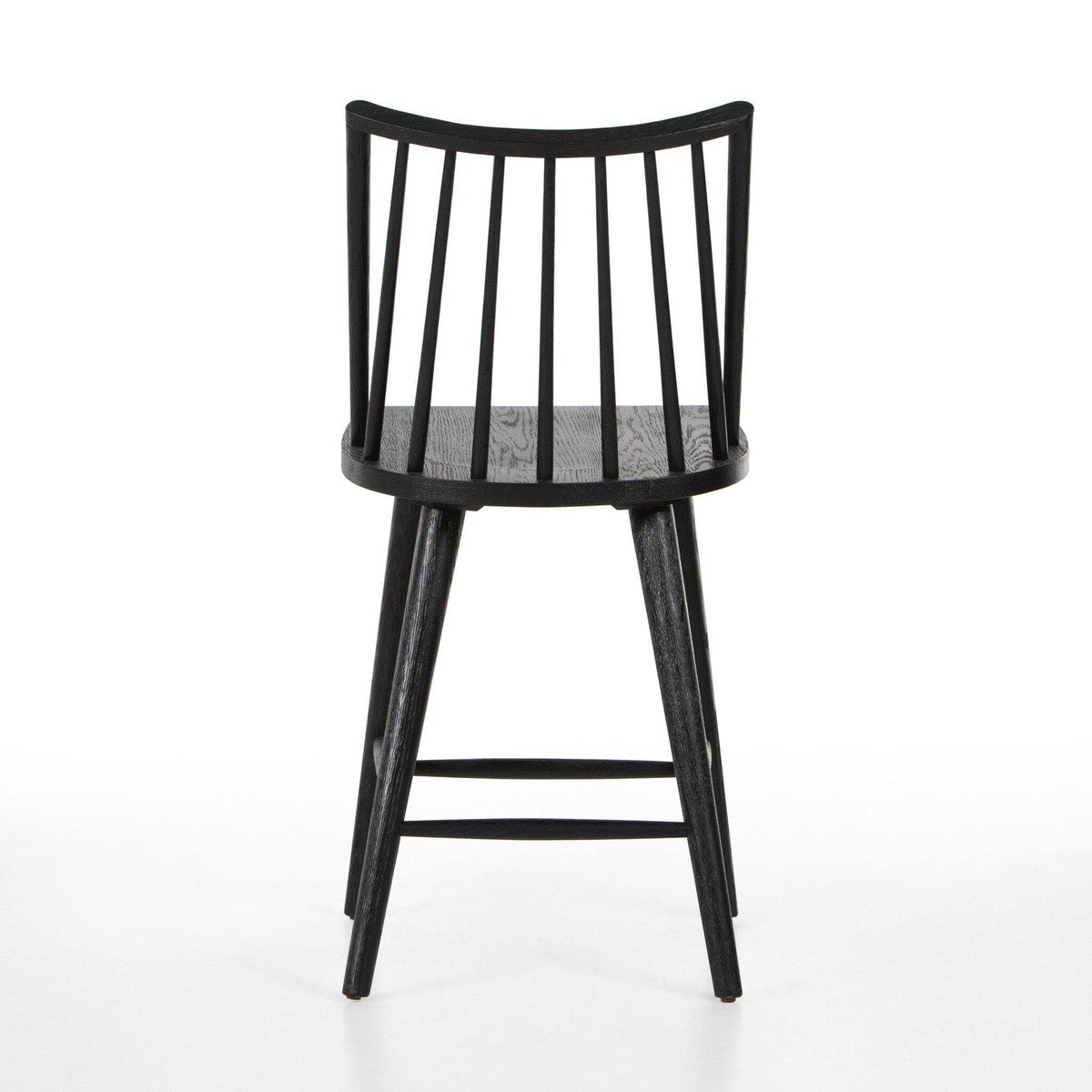 Lewis Windsor Counter Stool Black Oak - Open Box