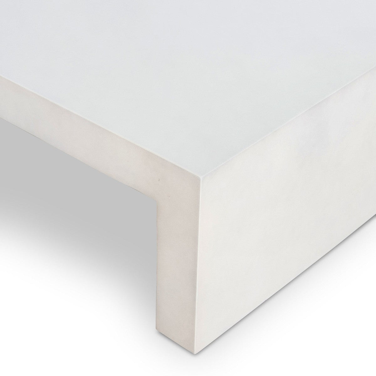 Parish Coffee Table - White Concrete