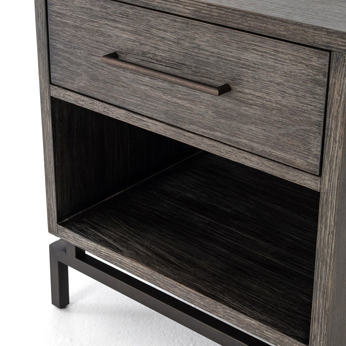 Greta Nightstand - Autumn Grey