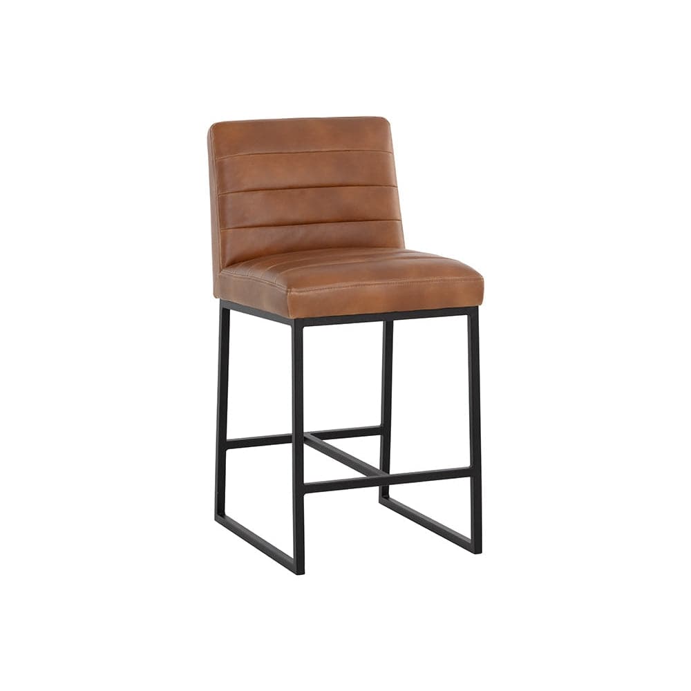 Spyros Counter Stool - Tobacco Tan-Sunpan-SUNPAN-107763-Stools & Ottomans-1-France and Son