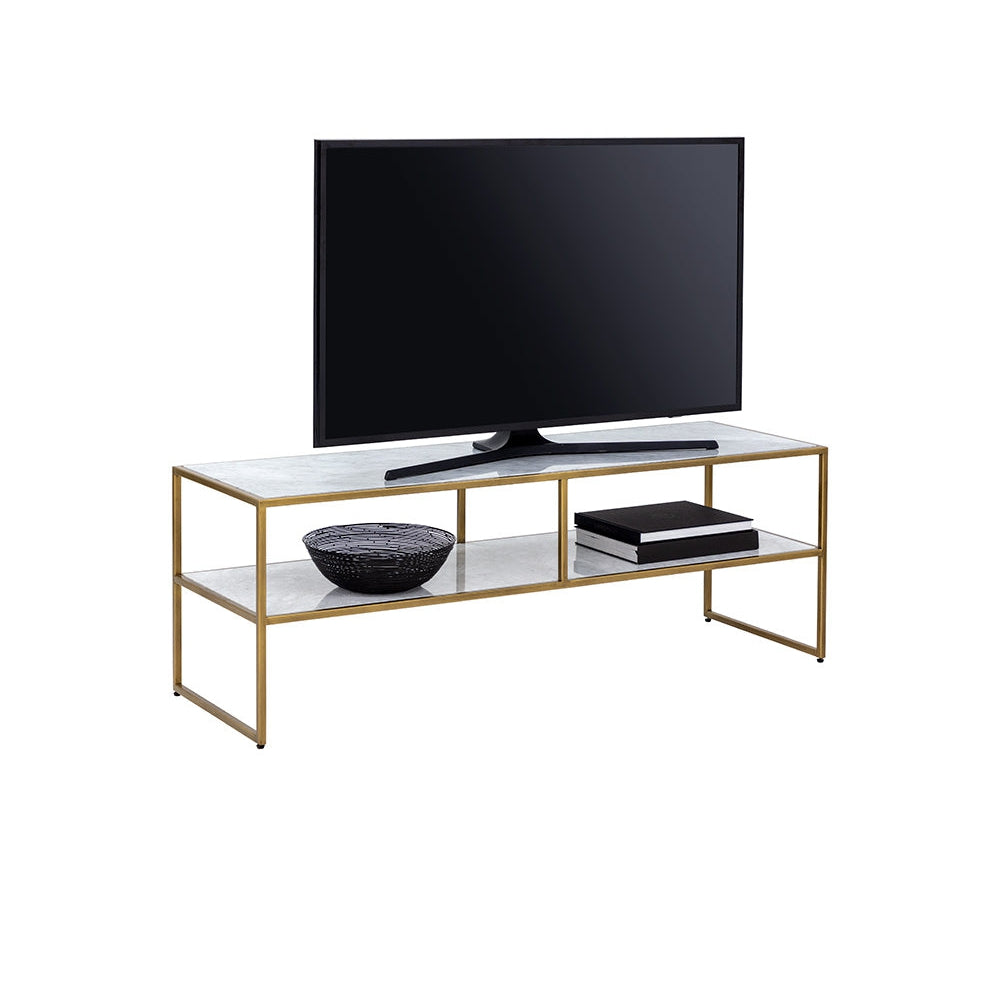 Archie Media Stand-Sunpan-SUNPAN-107818-Media Storage / TV Stands-3-France and Son