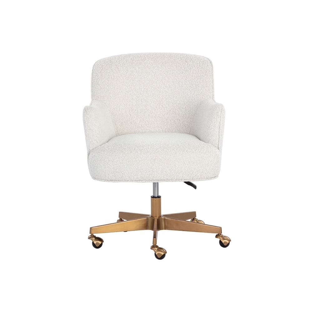 Karina Office Chair-Sunpan-SUNPAN-107854-Task ChairsCopenhagen White-1-France and Son