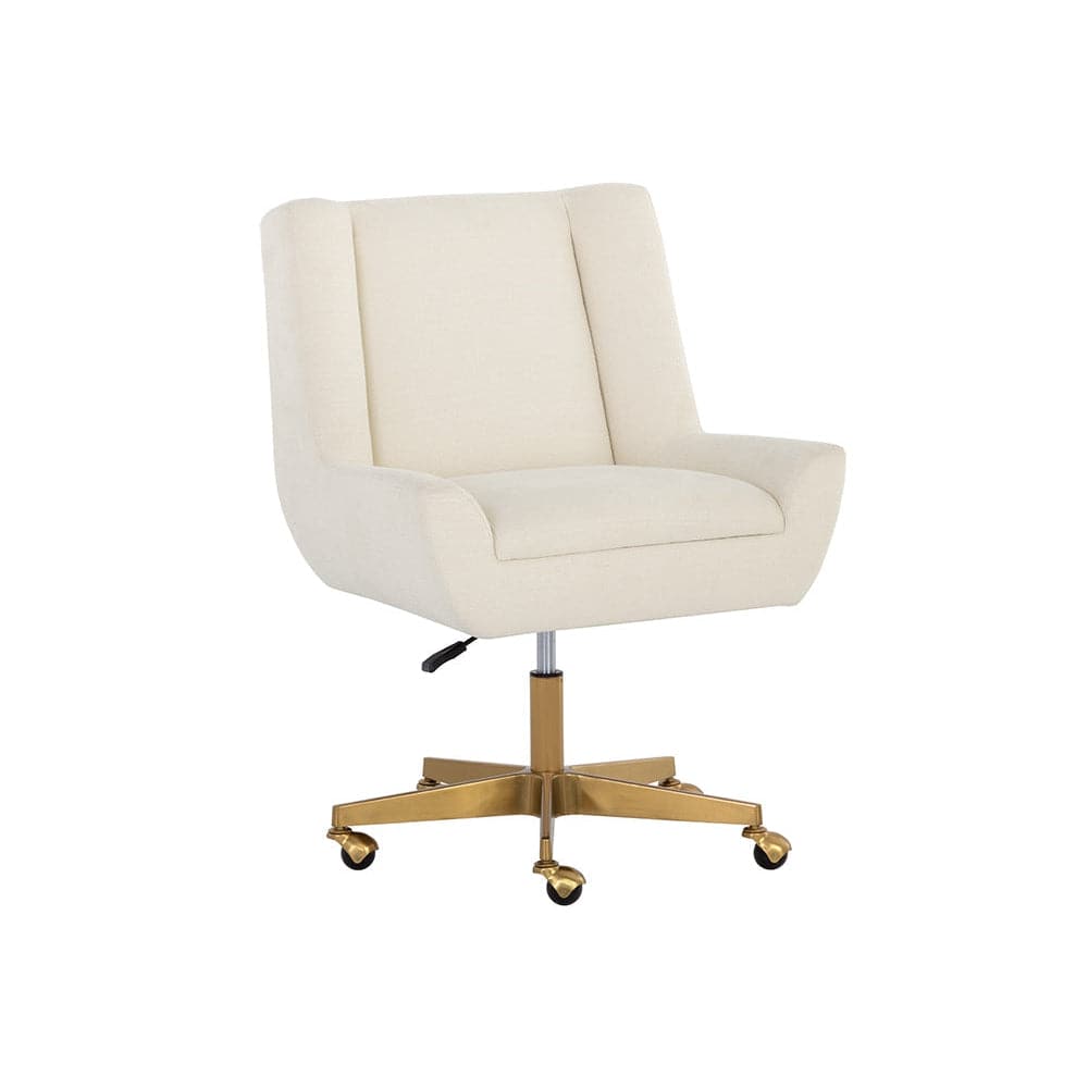 Mirian Office Chair - Zenith Alabaster-Sunpan-STOCKR-SUNPAN-107855-Task Chairs-1-France and Son