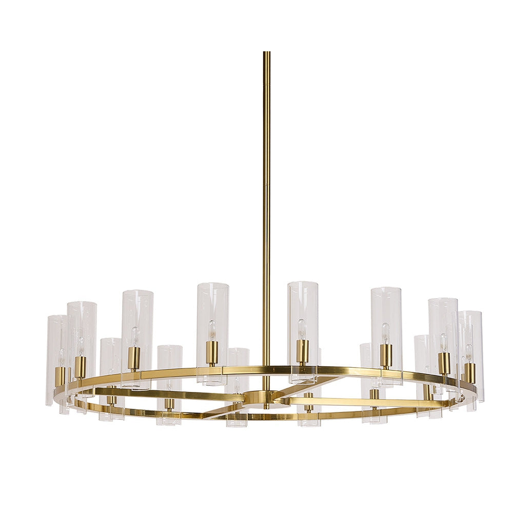 Clarabelle Chandelier - Large-Sunpan-SUNPAN-107928-Chandeliers-1-France and Son